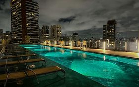 Studio Jardins 22 Andar - Varanda com Vista Panorâmica, Sauna, Piscina e Academia